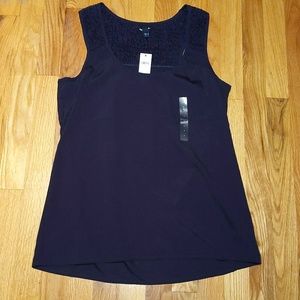 Silky Purple Gap Tank